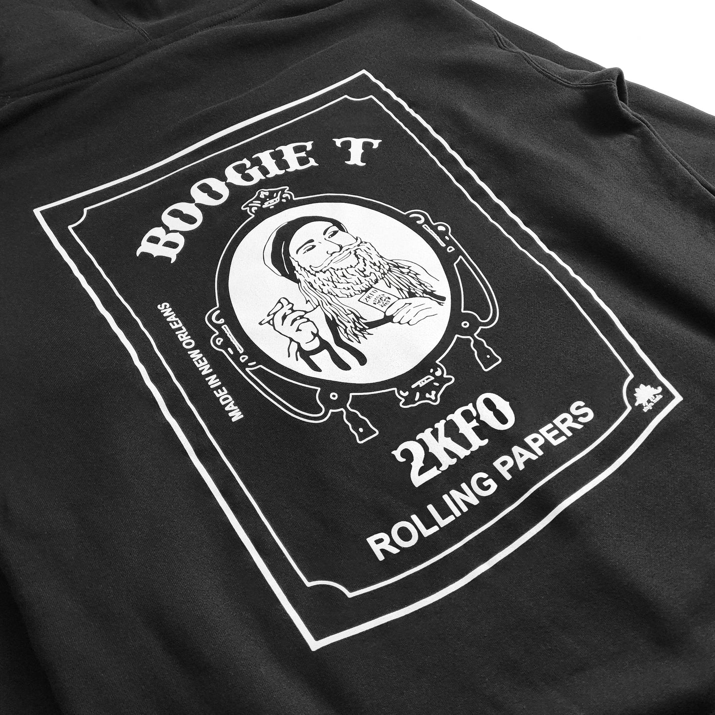 BOOGIE T - Smoking Man V2 - Pullover Hoodie - Black