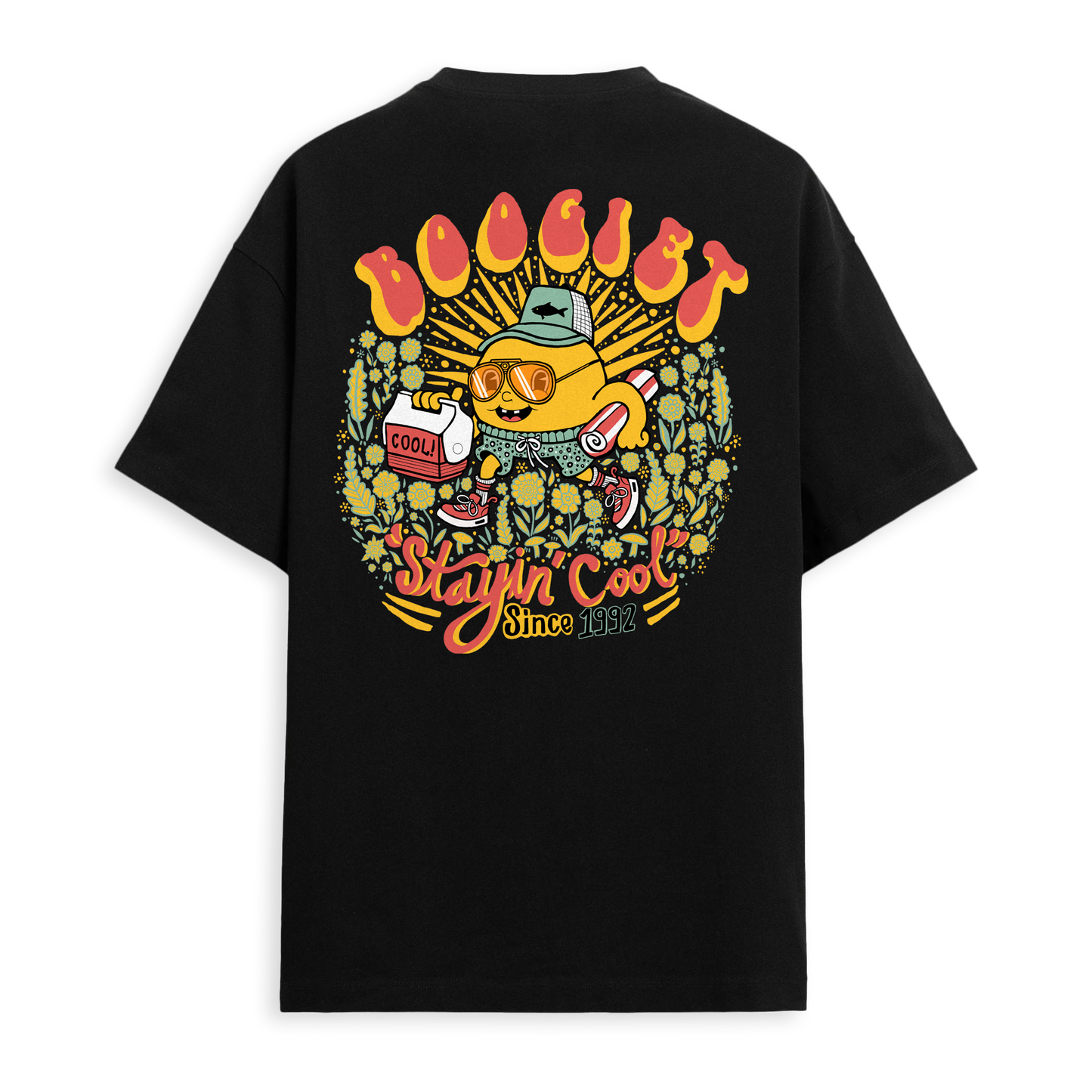 BOOGIE T - Stayin Cool Tee - Black