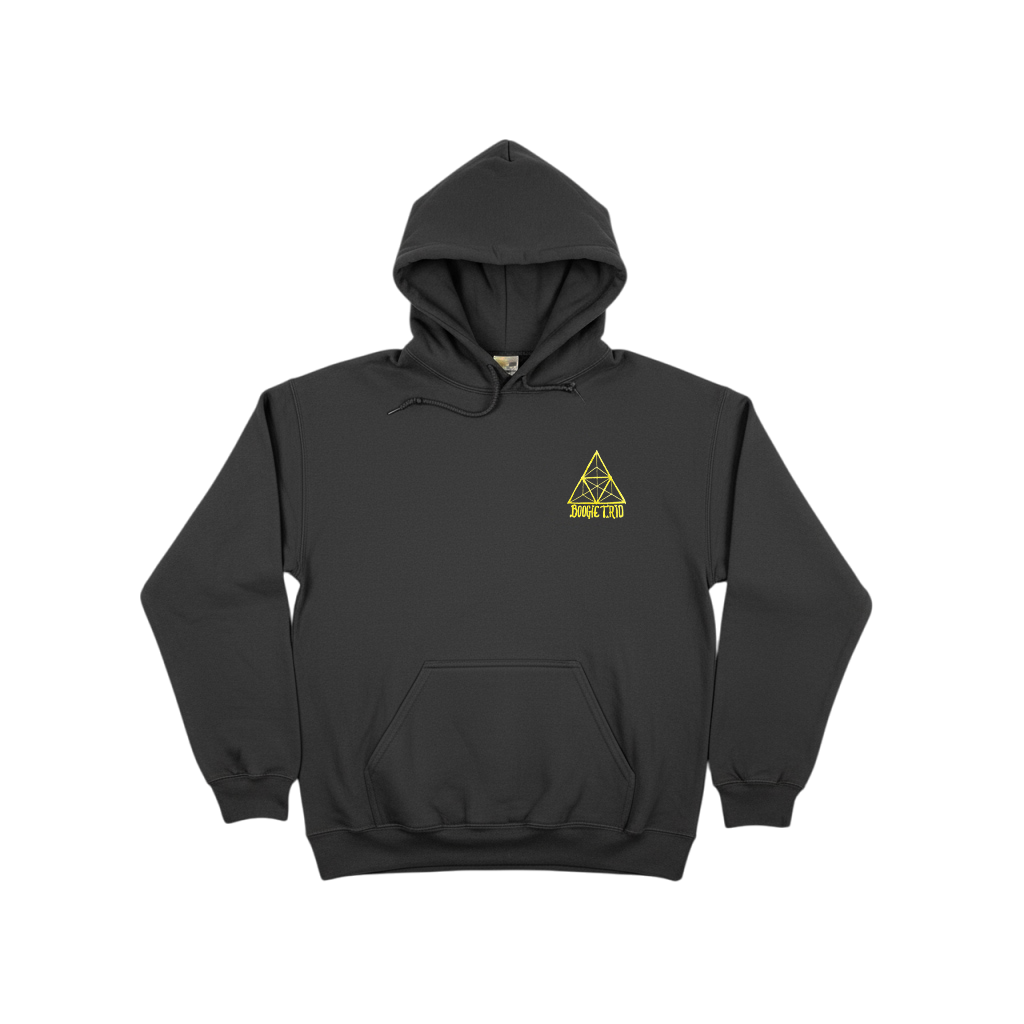 BOOGIE T - TRIO - Black Pullover Hoodie