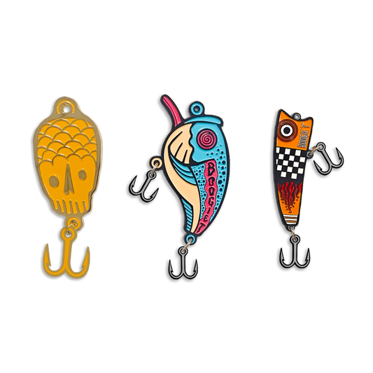 Boogie T - Bass Lure Pins (pre order)
